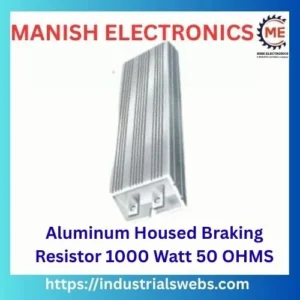 Aluminum Housed Braking Resistor 1000 Watt 50 OHMS