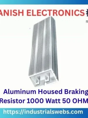 Aluminum Housed Braking Resistor 1000 Watt 50 OHMS
