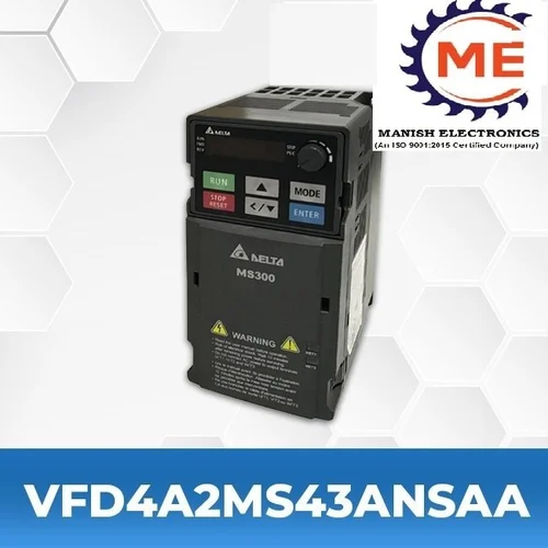 Delta MS300 VFD4A2MS43ANSAA 2HP AC DRIVE